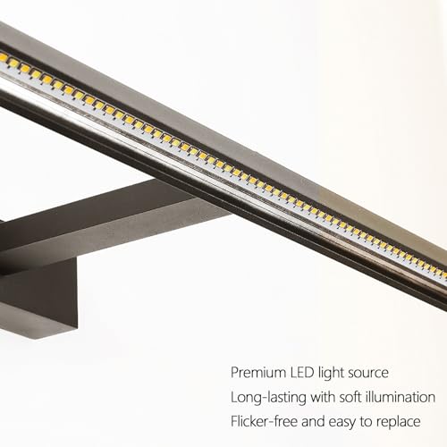 Interruptor Impermeable en Aplique LED de Baño con Sensor para Evitar Humedad 2