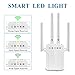 WiFi Extender - WiFi Booster, Extender Wifi Signal 1200Mbps Wireless Signal Repeater, Dual Band 2.4G and 5G Expander, 4 Antennas 360° Full Coverage, Extend WiFi Signal to Smart Home & Alexa Devices