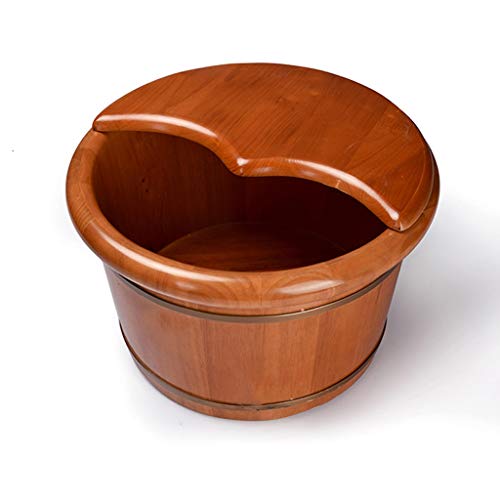 Spa de pies con diseño moderno de madera 26 cm miniatura 1