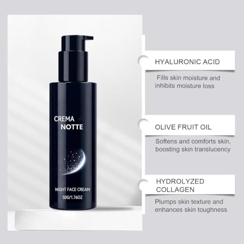 Crema facial de noche para hombres ideal para viajes y oficina 4