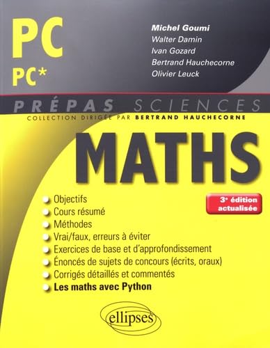 Mathématiques PC/PC* - 3e édition actualisée