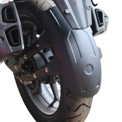 Garde-boue arrière de moto avec support d'extension de roue
