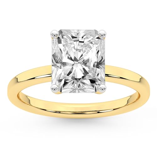 FRIENDLY DIAMONDS 1 Carat - 5 Carat | IGI Certified Lab Grown Diamond Engagement Ring | 14K Or 18K in White, Yellow Or Rose Gold | Four-Prong Solitaire Diamond Ring | FG-VS1-VS2 Quality2