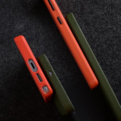 Coque Samsung S26+ en cuir véritable de luxe avec protection objectif photo - 5