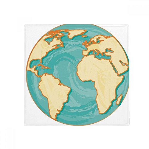 Terre Bleu Ocean tapis de sol antidérapant multicolore 80x80cm - 2