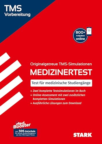 STARK Testsimulationen TMS 2025 - Testaufgaben mit Lösungen (Einstellungs- und Einstiegstests)