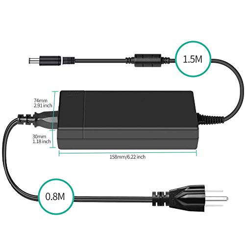 Image of 180w 19.5V 9.23A AC Laptop Charger Fit for DELL Precision 7510 7520 7530 7540 7550 7560 3530 7730 5530 M4600 M4700 M4800 M6400 M4500 DA180PM111 Laptop Adapter Power Supply Cord