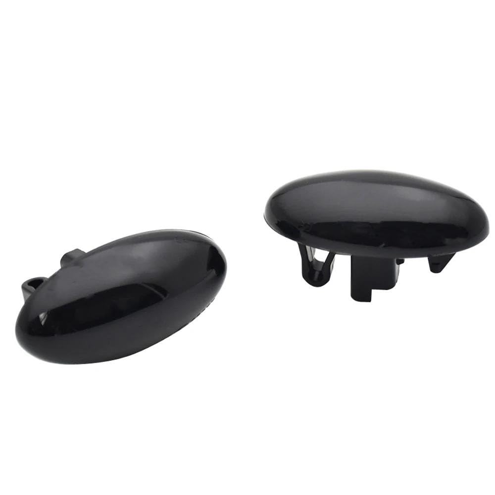 2x Clignotant Dynamique Feu De Position Latéral Pour Peugeot 1007 107 206 307 407 607 Pour Partner Expert 2005-2015 Feu Clignotant Latéral(Three rows LED)
