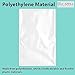 Multiple Sizes Clear Flat Poly Bags - 28