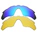 IMYTPFT Compatible/Replacement for Lenses oakleys Radar Pace Blue/Transparent Yellow Polarized