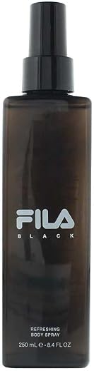 Fila Men Black Body Floral Spray 250 Ml