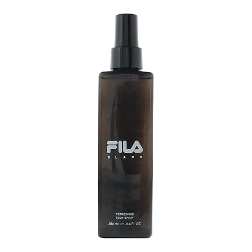 Miniatura 4 de FILA Black for Men - Fragancia estimulante picante y floral para él extra fuerte de larga duración aroma para uso durante todo el día diseño moderno