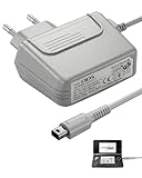 RENGOGA Ladegerät für Nintendo 3DS, 100-240V Tragbares Ladekabel Kompatibel mit New 3DS XL, 3DS XL, 2DS, 2DS XL, DSi, DSi XL, New 3DS,AC Power Adapter Charger Kabel Ladegerät Grau