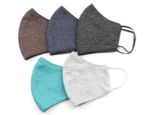 Cotton Face Mask, Washable Face Mask,Super Soft, Plain, Solid Color, Soft, Reusable Face Mask, Fabric, Cloth Face Cover, Double Layer, USA Next Day Shipping