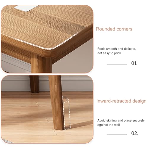 Bureau ordinateur moderne compact table écriture étude bois métal blanc