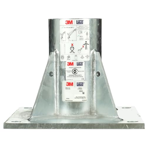 3M DBI-SALA Confined Space Floor Mount Base Galvanized 8000095 by 3M - Used condition - US$408.64