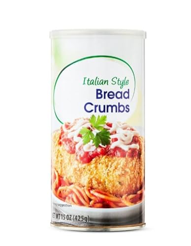 Italian Style Bread Crumbs, Seasoned Crispy Coating Mix for Cooking
