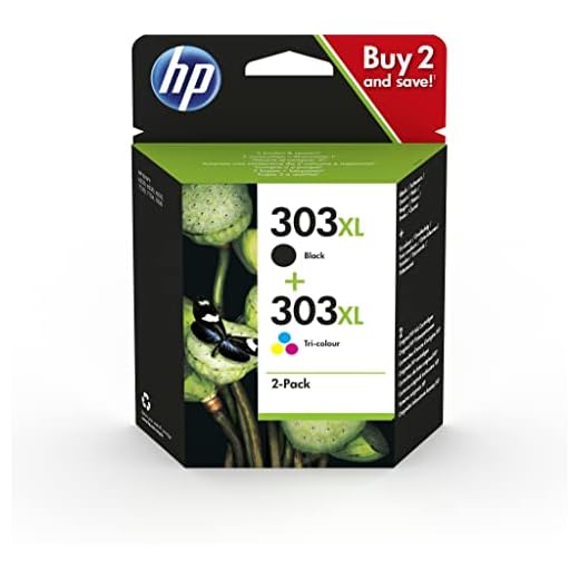 HP 303XL Original Black,Cyan,Magenta,Yellow Multipack 2 pc(s) - HP 303XL, Original, Pigment-based ink, Black,Cyan,Magenta,Yellow, HP, HP ENVY Photo 6230/7130/7830 series, 2 pc(s)