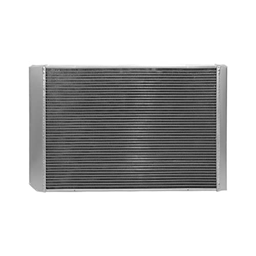 Image of DNA Motoring RA-CCV889-3 3-Row Full Aluminum Radiator Compatible with 91-96 Corvette V8 MT,23.50 x 18.00 x 2.13,1.50 inchInlet / 1.625 inchOutlet