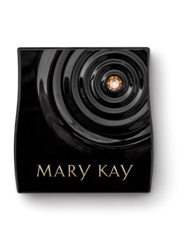Mary Kay Beauty That Counts Limited Edition Black Magnetic Compact Mini ~ Gold Bling