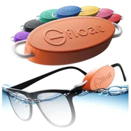 Image of GFLOAT Floating Eyewear Retainer - Sunglasses & Prescription Glasses Float, No Strap, Water Sports