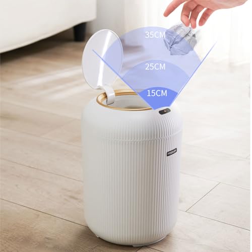 Bote de basura automático 10L con sensor para cocina miniatura 3