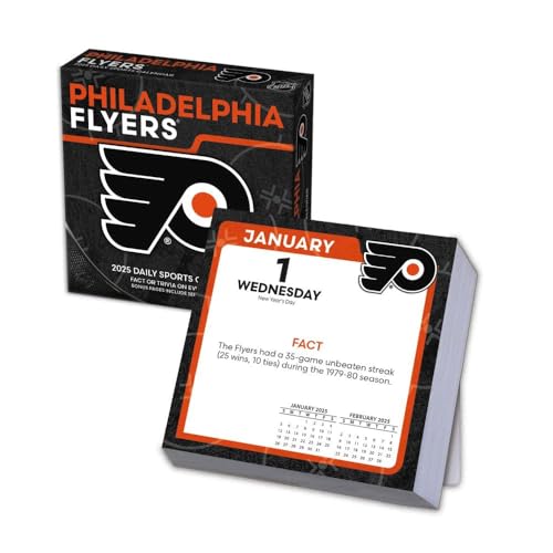 Turner Sports Philadelphia Flyers 2025 Box Calendar (25998053090)