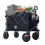 chariot porte coulissante veranda Grand volume et design pratique : le chariot de transport offre beaucoup d'espace de rangement pour l'équipement et les courses. Avec porte-gobelets et poches latérales pour plus de confort. Construction robuste avec une capacité de charge allant jusqu'à 150 kg.