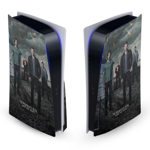 Plaque frontale Supernatural PS5 vinyle autocollant console de jeu