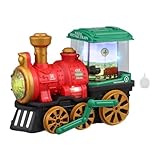 [Aucune piste nécessaire] Ce train électrique, inspiré des trains à vapeur, est un excellent modèle de train pour les enfants. Il favorise le jeu actif et l'apprentissage. Idéal pour les tout-petits pour pratiquer la marche et ramper tout en le poursuivant.