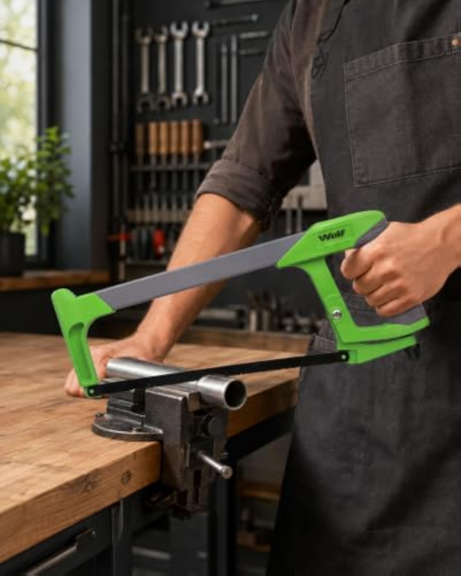 12 Inch Adjustable Hacksaw Frame Heavy Duty Steel