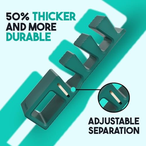 Separadores de dedos ajustáveis APEX – mais de 50% mais espessos e duráveis – Recomendados por médic