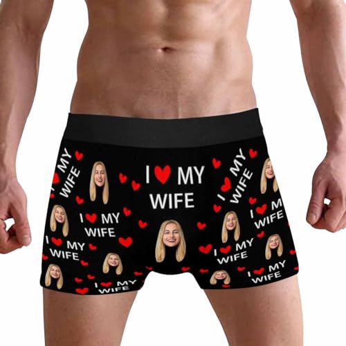 Customize Face Boxer Briefs Underwear for Men XS-5XL3
