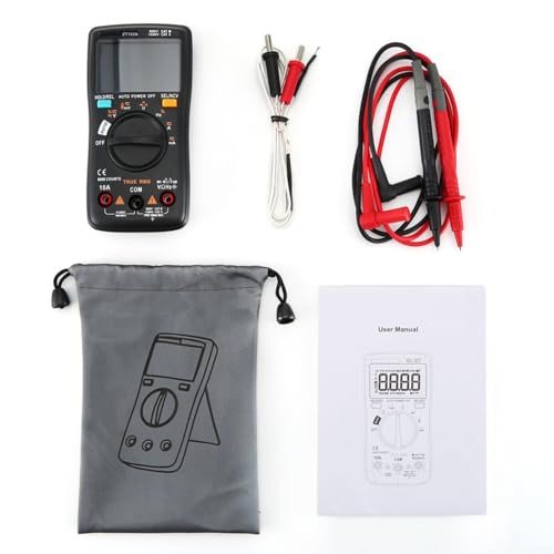 Multimètre numérique Zotec ZT102A 6000 comptes portable avec NCV