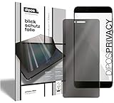 dipos I 2-Wege Blickschutzfolie kompatibel mit Vernee Mars Pro (Im Hochformat) I Sichtschutz-Folie Bildschirm-Schutzfolie Privacy-Screen - Schützt gegen seitliche Blicke