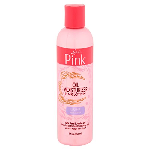 Lusters Pink Oil Moisturizer Hair Lotion Aloe Vera & Jojoba Oil 8 oz