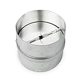 neverest® RK 125 mm Valvola di non Ritorno Aria con Guarnizione Interna per Condotte Aria