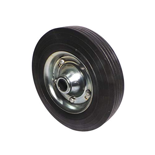 Roue jockey de rechange Ø200 jante métal pour déplacer facilement votre caravane
