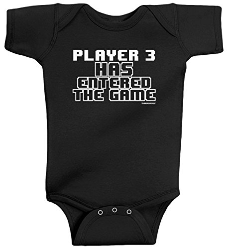 Threadrock Baby Boys' Player 3 Has Entered the Game Infant Bodysuit