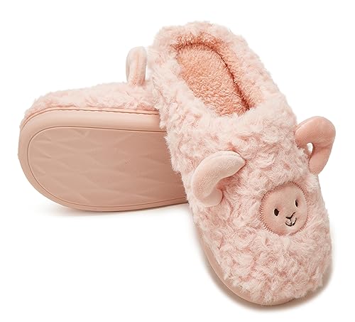 Epsion Women Cute Fluffy Slip-On Slippers Faux Fur Winter Warm House Slippers Fuzzy Anti-Skid Indoor Outdoor Shoes 20232