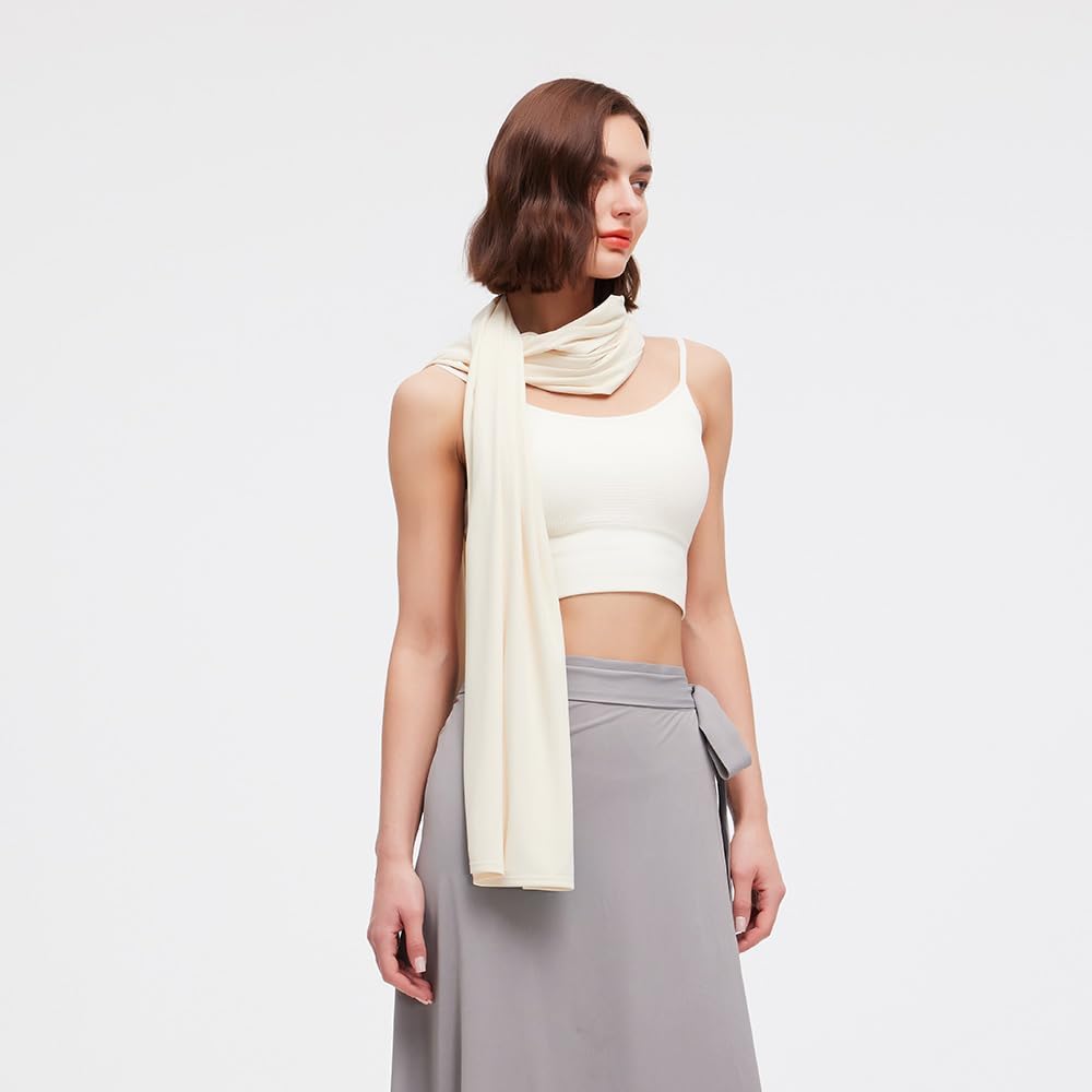 Sun Shawl UV Sun Protection UPF 50+ Beach Travel Scarf Wrap Summer Swimsuit Cover Up Cooling Blanket