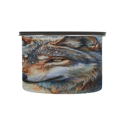 Contenedor Almacenamiento Café Acero Inoxidable Hermético 17oz