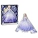 Disney Princess Style Series Holiday Elsa Doll, Fashion Doll Accessories, Collector Toy for Kids 6 and Up, White