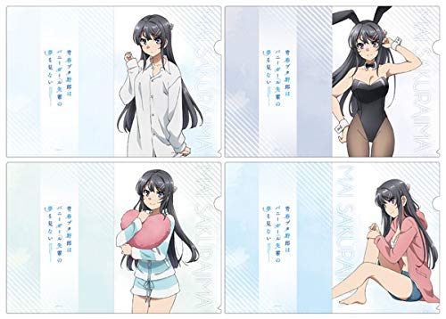 青春ブタ野郎はバニーガール先輩の夢を見ない クリアファイルセットver.2