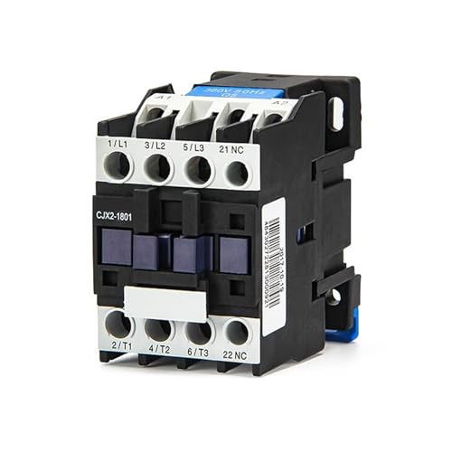 Contacteur AC CJX2 bobine alternative 36V compact pour montage sur rail DIN