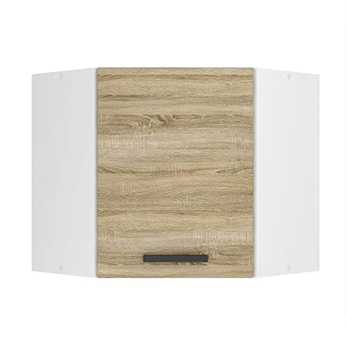 BELINI Meuble Haut Cuisine SGN60 I Meubles de Cuisine - Mural, Rangements, 1 Porte I Taille: 60 x...