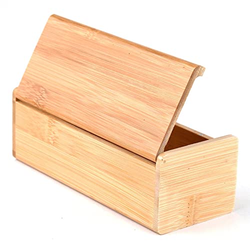 shamjina organizadora de óculos de madeira, 16,5 cm x 6,8 cm x 5,5 cm Organização para relógios de E
