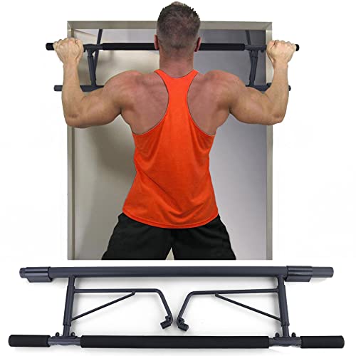 RAMROXX 39734 Klimmzugstange für Türrahmen Schwarz klappbar Cover