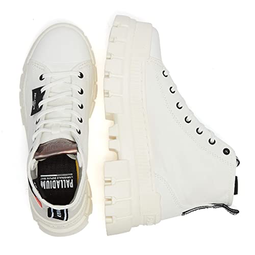 Revolt Hi Tx Palladium bottines blanches avec semelle plateforme crantée