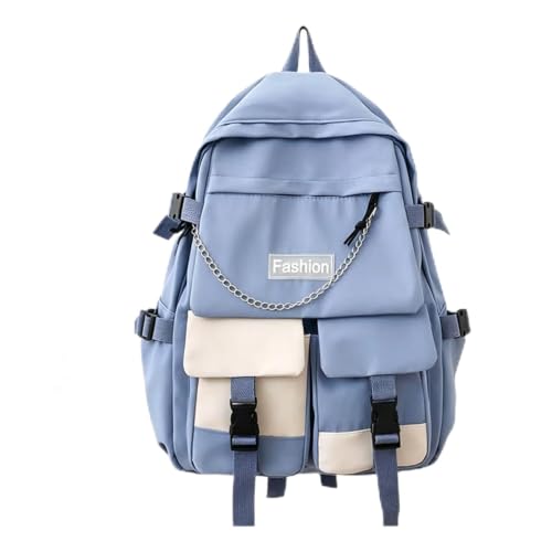 Mochila de gran capacidad impermeable para organizar las clases